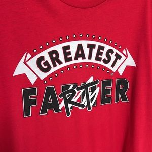 Greatest FARTER Celebrate Father’s Day Short Sleeve T-Shirt Sz 2X